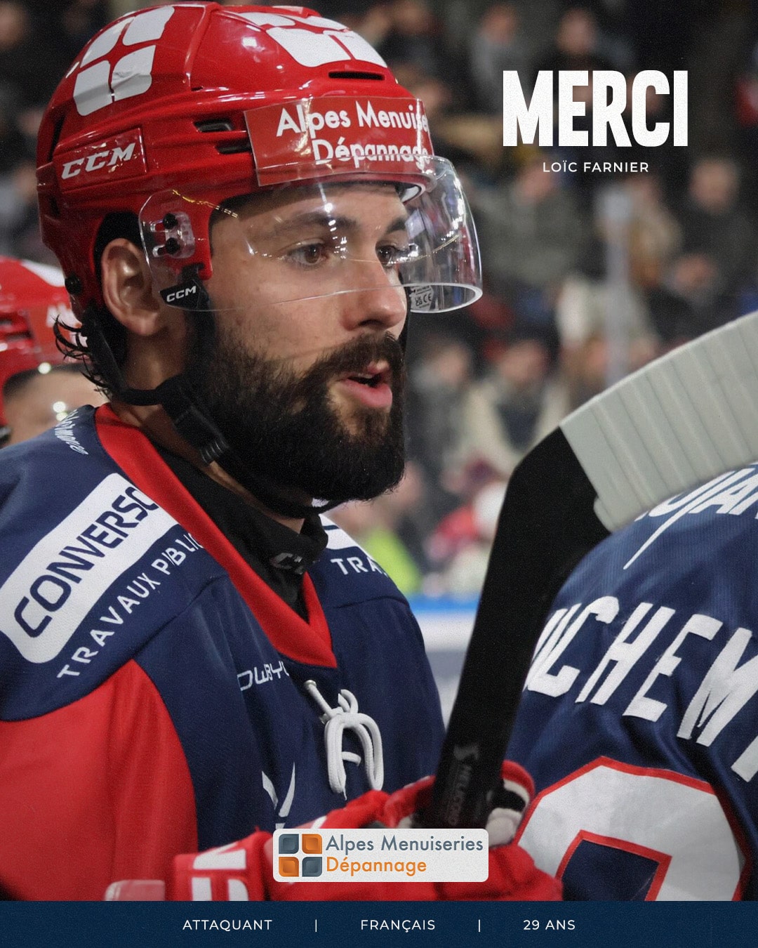 Départ de Loïc Farnier - Brûleurs de Loups